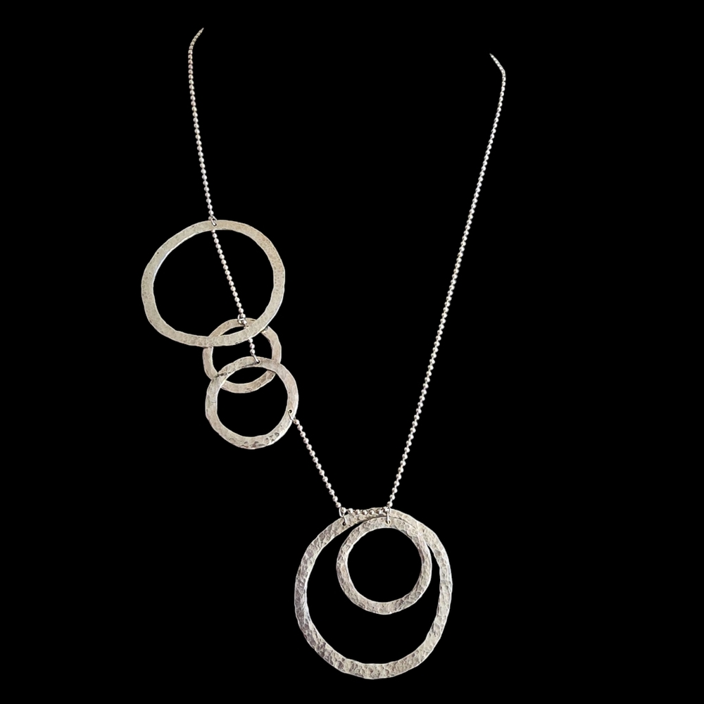 Sterling Silver Circle Necklace